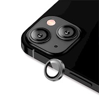 Lámina vidrio lente cámara para iPhone 14 6.1" (2 Cámaras)